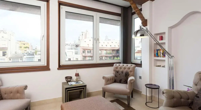 Кровать в общем номере с 6 комнатами Quartprimera Apartments