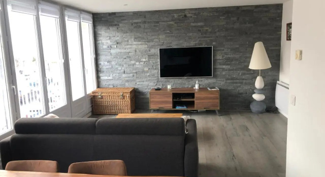 Vue mer plage 60m2 - 4pers - Garage privatif, Забронировать Апартаменты/квартира Отели в центре Гавра, в центре