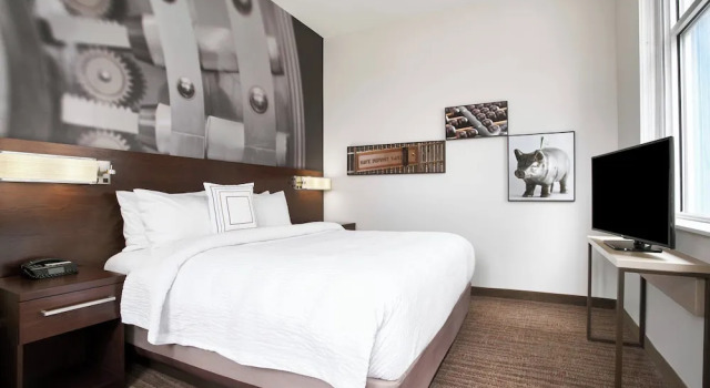 Люкс c 1 комнатой Residence Inn by Marriott Wilmington Downtown