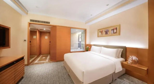 O podwyższonym standardzie dwuosobowy pokój Millennium Hotel Chengdu