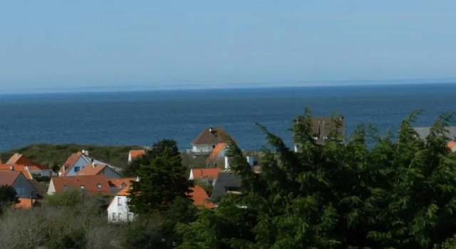 Семейный номер Standard с балконом и с видом на море Hôtel Le Vivier WISSANT - Vue Mer - Côte dOpale - Baie de Wissant - 2CAPS