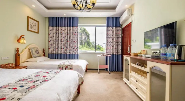 Двухместный номер Deluxe с видом на горы Junshe Boutique Guest House-Complementary pick up servie for a 3-night stay in a deluxe room