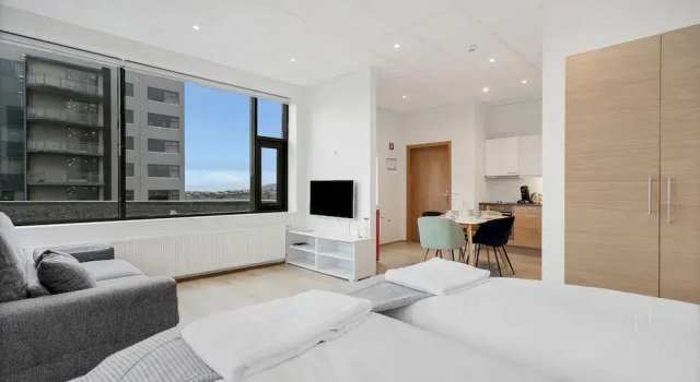 Студия Economy Blue Mountain Apartments by Heimaleiga