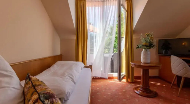 Одноместный номер Standard с балконом Parkhotel