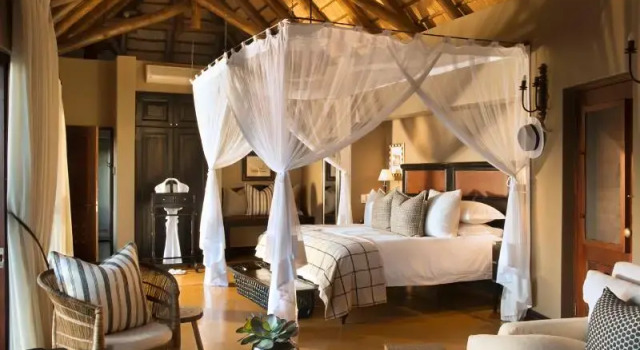 Одноместный номер Standard с балконом Lion Sands Tinga Lodge