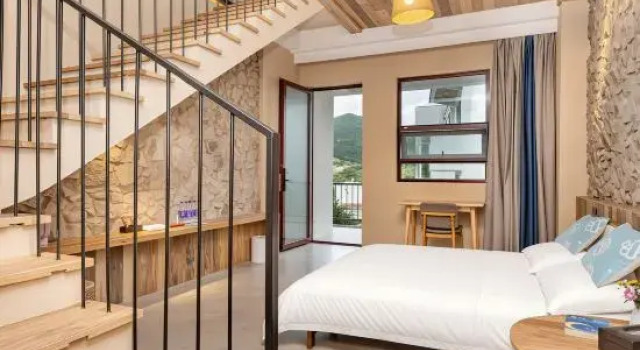 Семейный люкс Shengsi Zuo'anyu Seaview Holiday Light Luxury Homestay (Huicheng)