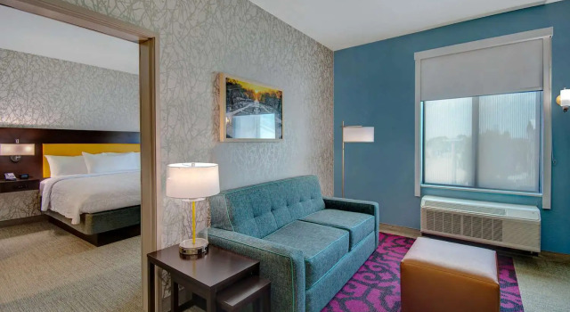 Двухместный люкс c 1 комнатой Home2 Suites By Hilton Burleson