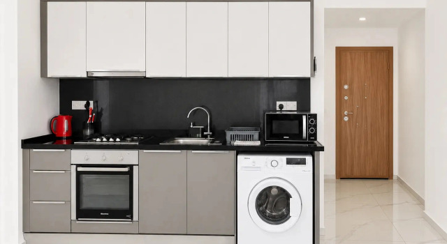 S Vidom Na Gory Royal Life Poseidon B6-7 C  Apartments 1 Spalney, Varaa Huoneisto Trikomo (İskele) Northern Cyprus