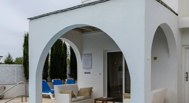 Вилла с 3 комнатами с балконом и с видом на сад Thalassines Villas