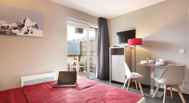 Студия Odalys Residence le Village du Praroustan