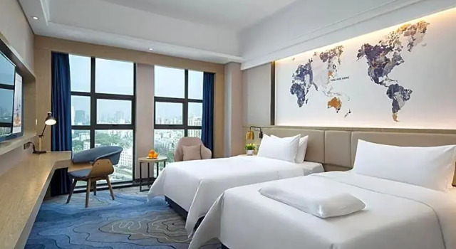 Двухместный номер Deluxe Ramada By Wyndham Changsha Tianxin