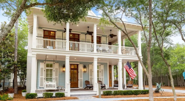 Golf Cart + Close To Beach Club In Watercolor! 5 Bedroom Home by RedAwning