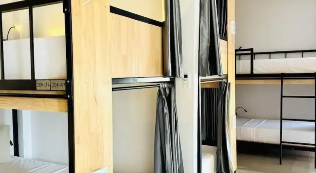 Кровать в общем номере ActivateC3 Hostel