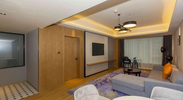 Двухместный люкс 1 Bedroom Living Area voco Guangzhou Shifu by IHG