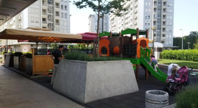 Апартаменты с видом на сад Belvil Belgrade