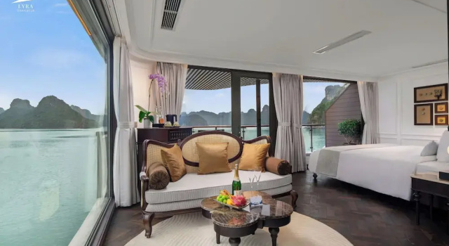 Люкс с балконом Halong Lyra Grandeur Cruise