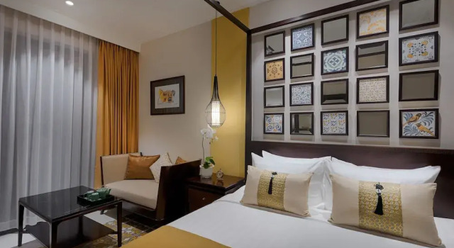 Люкс с балконом Allegro Hoi An . A Little Luxury Hotel & Spa