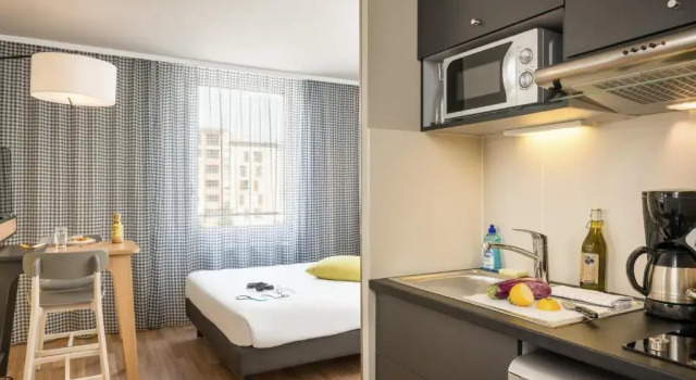 Двухместная студия Aparthotel Adagio Access Paris Massy Gare