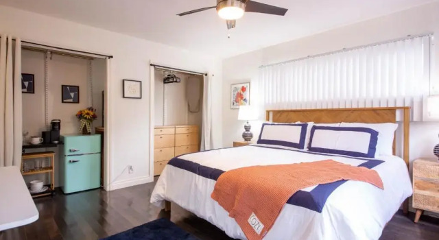 Студия Deluxe Overlooking Marina del Rey sailboats, is Green Ginger Playa Del Rey on the bluff