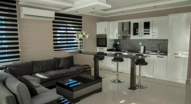Penthouse, 3 Schlafzimmern, Meerblick, Alanya, Kestel, Đặt Căn hộ Alanya Alanya Coast, gần Kargicak Beach