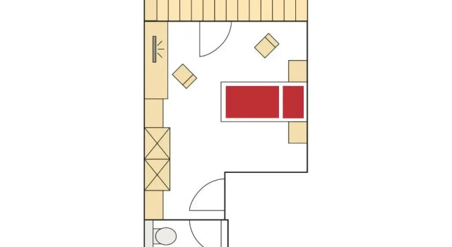 Номер Standard Bergidyll & Hotel Trofana