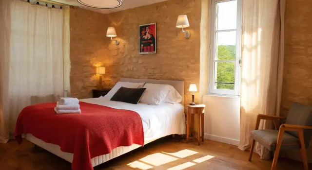 Номер Superior Les Hauts de Saint Vincent B&B proche Sarlat