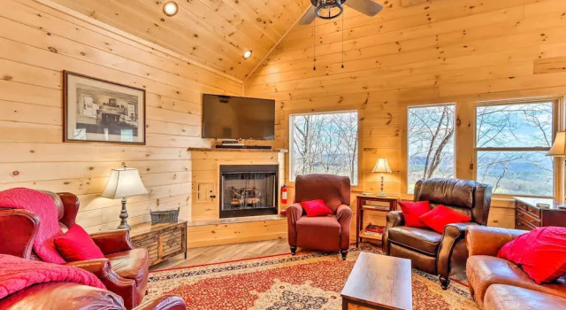 Mineral Bluff Cabin Near Lake Blue Ridge!, Boek Hotel SPA-hotels in Georgia, SPA