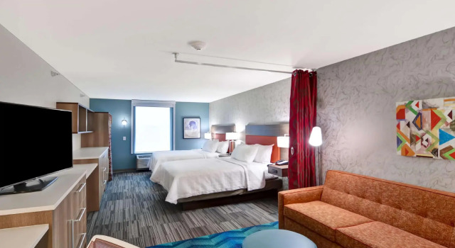 Четырёхместная студия Home2 Suites By Hilton Lafayette