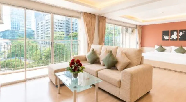 Люкс с 2 комнатами Olive Hotel & Residence Bangkok Sukhumvit 101 near True Digital Park