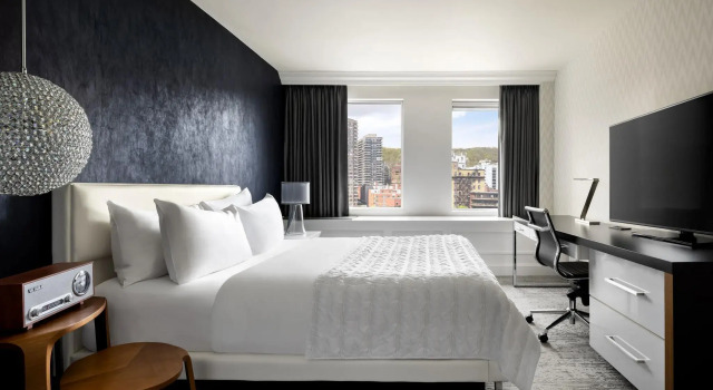 Standard- dobbelt værelse med bjergudsigt Le Meridien Versailles-Montreal
