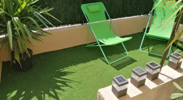 Beau Duplex à Valras Plage 34 et ses 2 terrasses, Rezervasyon Daire Hérault otoparklı oteller, Otopark