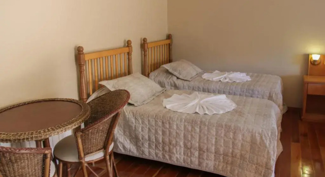 Люкс с балконом Hotel Aconchego da Serra