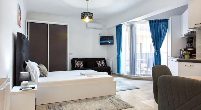 Номер Comfort с балконом Apartamente Exterior