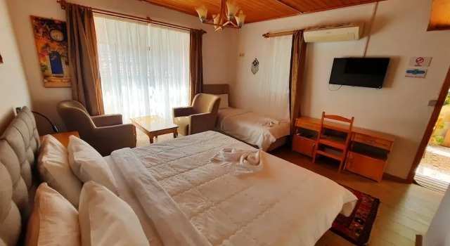Двухместный семейный номер Standard c 1 комнатой с видом на сад Ali Babas House