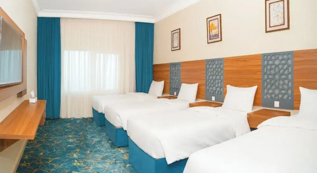Четырёхместный номер Deluxe Al Hashmeih Tower Hotel Makkah