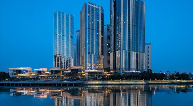 Номер Deluxe Fraser Residence Chengdu