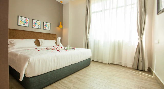 Четырёхместный номер Family Bzz Hotel Skudai