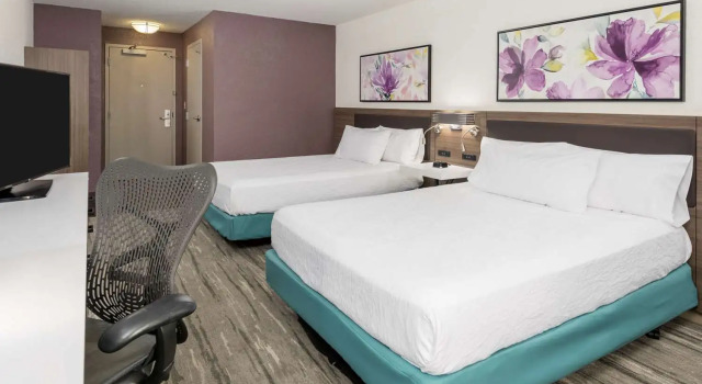 Четырёхместный номер Standard Hilton Garden Inn Lafayette/Cajundome