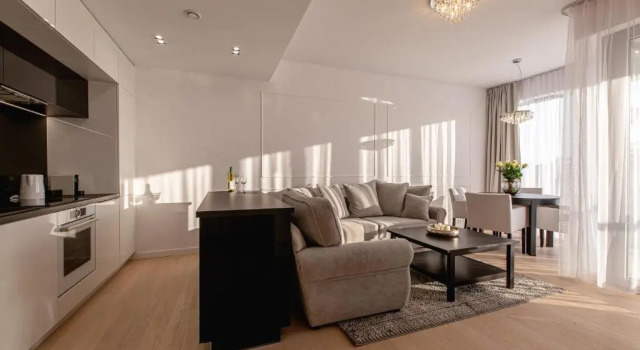 Апартаменты c 1 комнатой с частичным видом на море Dune Beach Luxury Suites