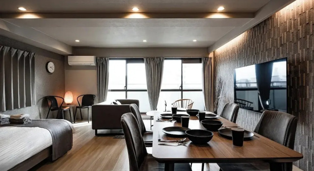 Апартаменты Executive c 1 комнатой с видом на город Crice Hotel Namba II