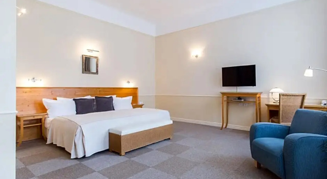 O podwyższonym standardzie pokój Unitas Hotel