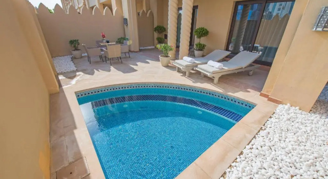 Коттедж Luxurious 3BR Townhouse with Maid's & Private Pool in Palm Jumeirah