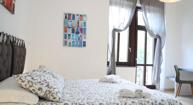 Апартаменты Deluxe c 1 комнатой с балконом и с видом на город Casa Mia - NO Reception