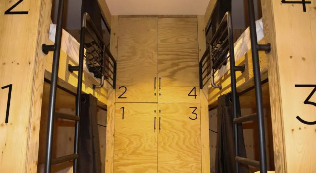 Кровать в общем номере (женский номер) HEJMO Hostel