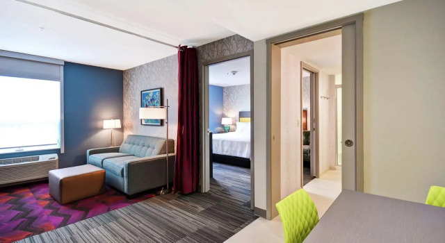 Двухместный люкс c 1 комнатой Home2 Suites By Hilton Walpole Foxborough