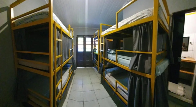 Кровать в общем номере (женский номер) Hostel Rota 027 Itacar