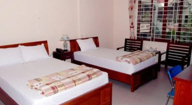 Трёхместный номер Standard с красивым видом из окна Hong Thang Hotel