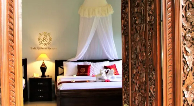 Семейный номер Standard с балконом и с видом на сад Bali Nibbana Resort