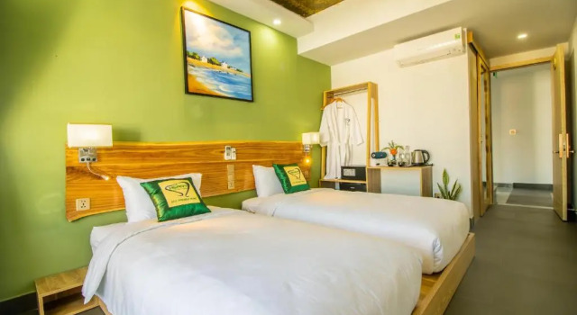 Студия с балконом HOI AN HEART LODGE