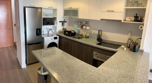 Departamento con terraza propia incluida en azotea en Punta Puyai, Foglalás Szálloda Szállodák Papudo parkolóval, Parkolás